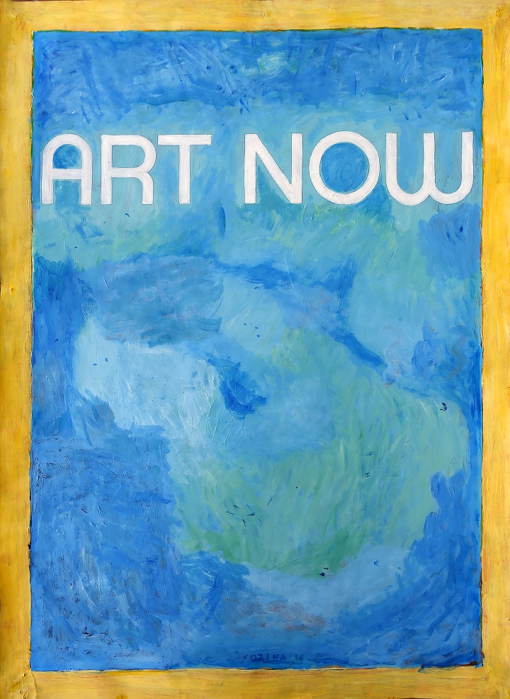 Zlatko Kozina Art Now2018. akril na papiru100 x 79cm 2